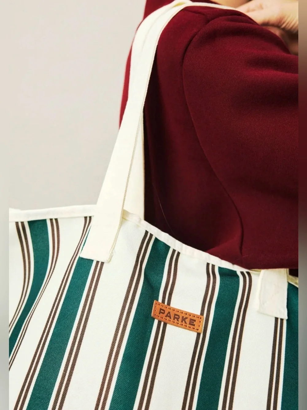 PARKE Oversized Holiday Tote